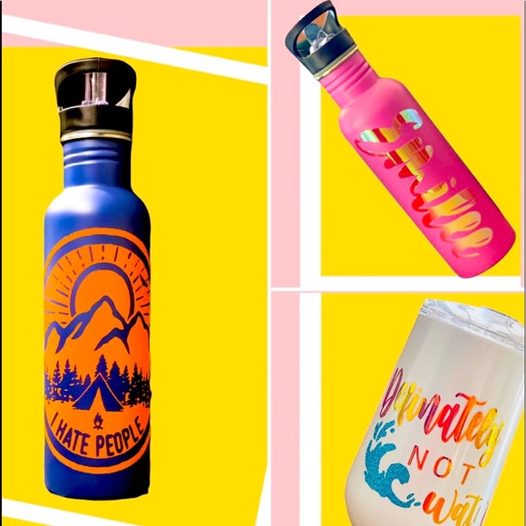 Personalized Steel Tumblers - Picture 1 of 4